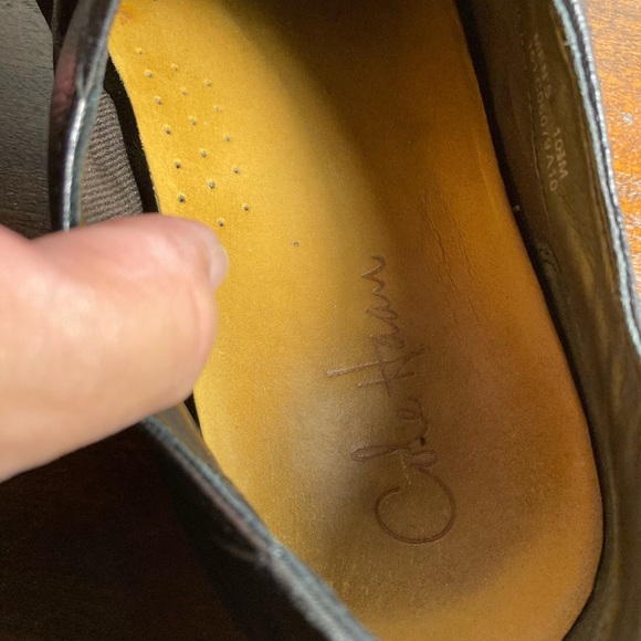 Cole Hann Nike Air Men's Black Leather Shoes 10.5 - Picture 6 of 7